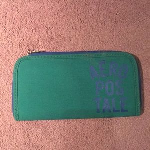 Blue/Green Aeropostale wallet